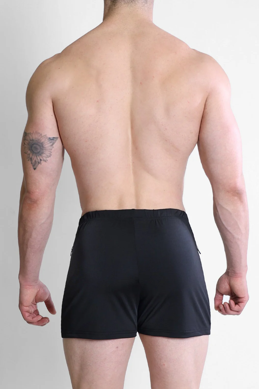 Karma 2" Short Shorts with Zipper Pockets - Black - Image 5