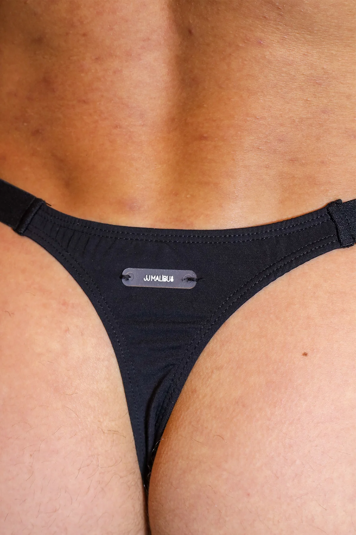 Barely There Modal Thong - Black - Image 4