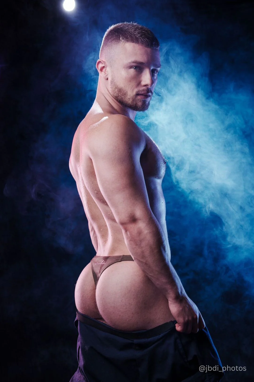 Cheeky Classic G-String Thong - Army Green - Image 6