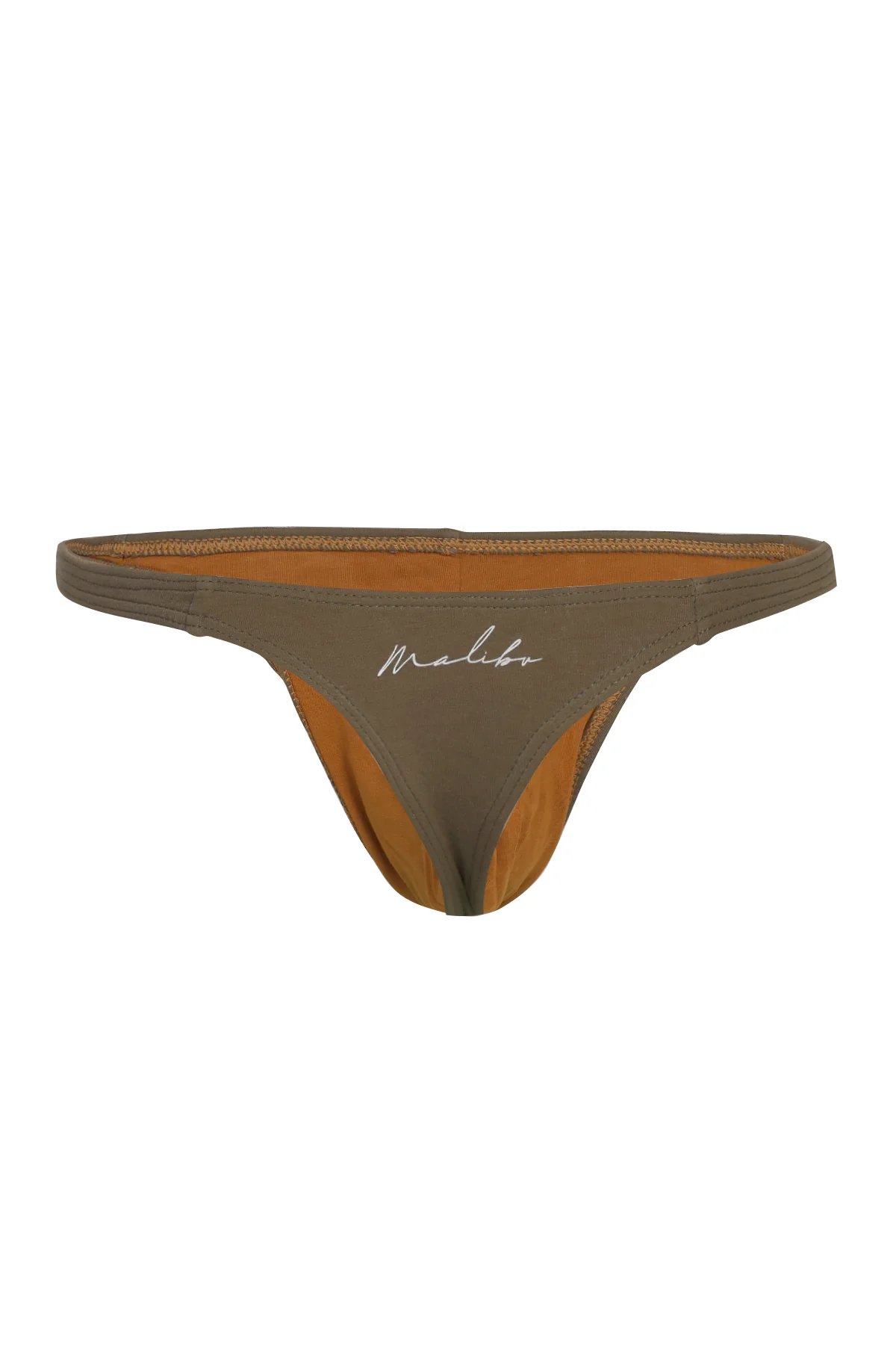 Cheeky Classic G-String Thong - Army Green - Image 8