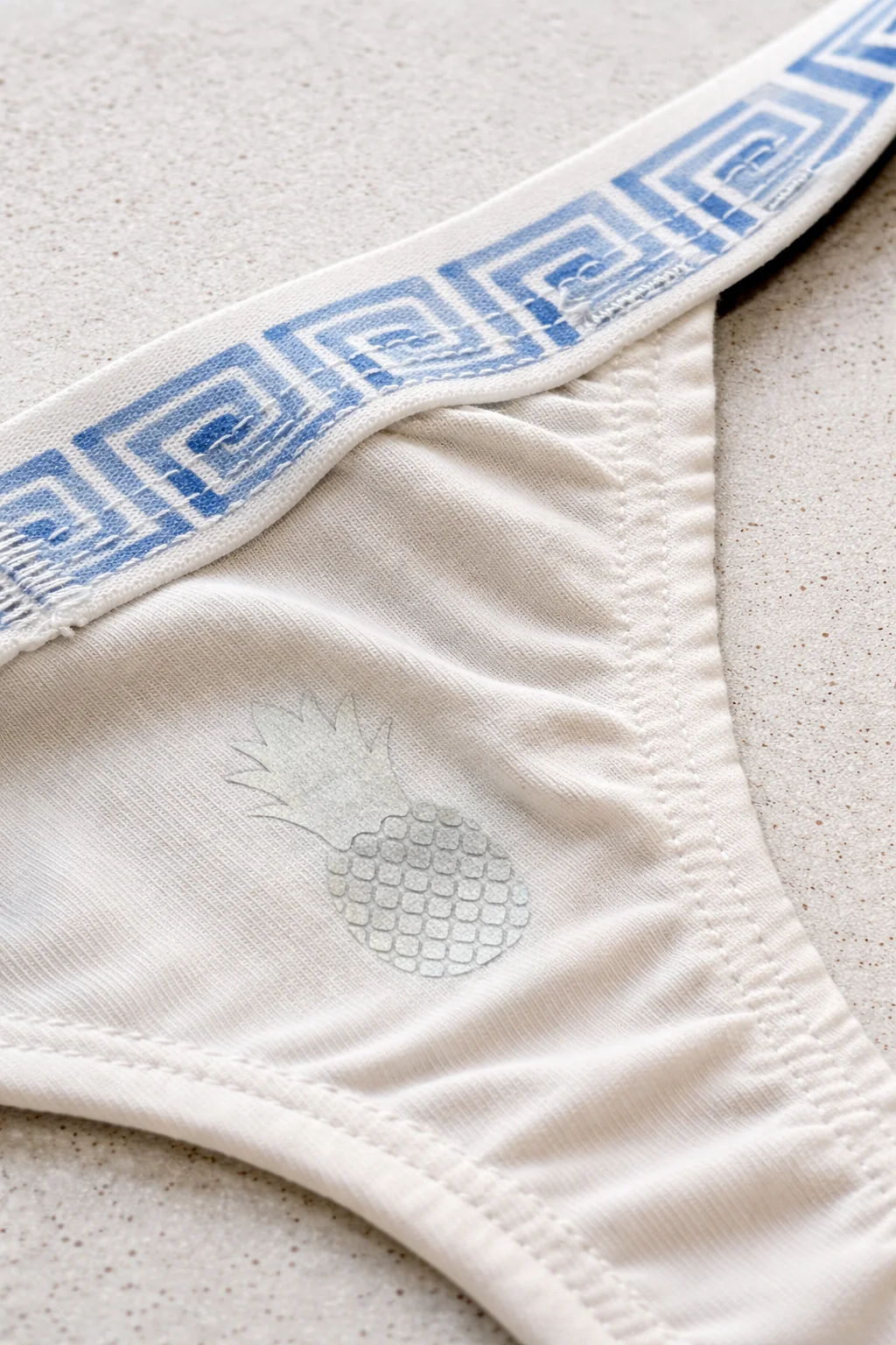 Cheeky Classic G-String Thong - Greek Key - Image 3