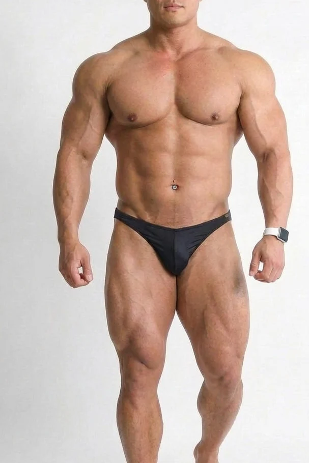 Classic Scrunch-Butt Swim Briefs - Black - Image 8