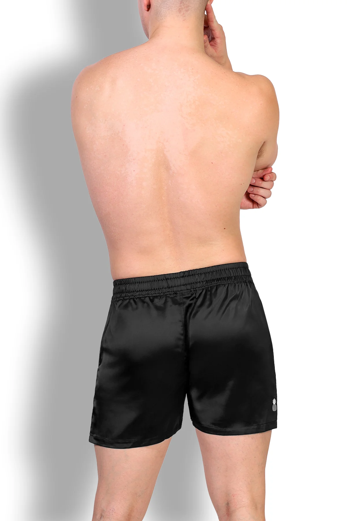 ShimmerFlex Active Shorts - Midnight Black - Image 8