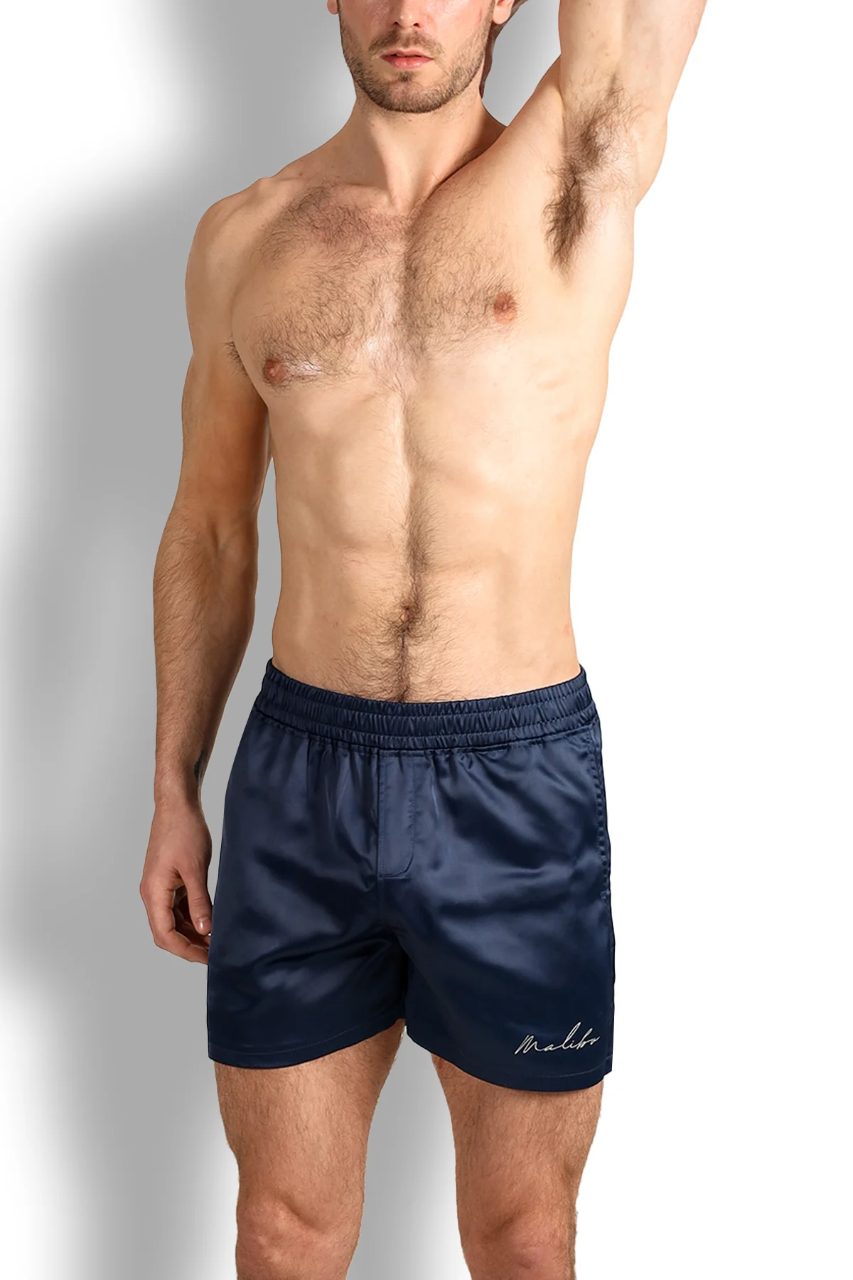 ShimmerFlex Active Shorts - Navy - Image 9