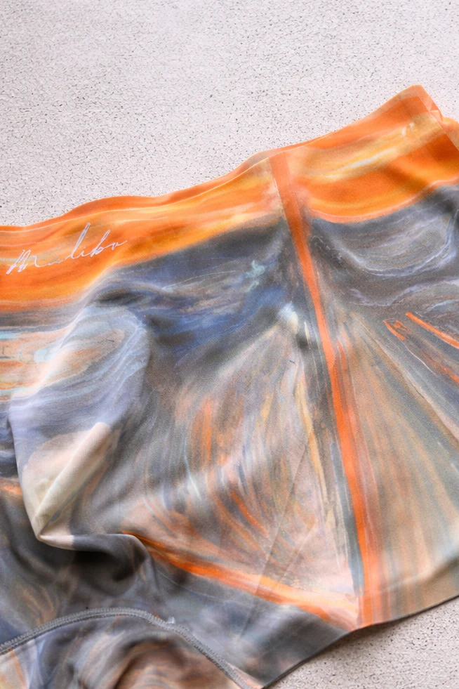 Come-Over Silky Seamless Boxer Briefs - Scream - Image 4