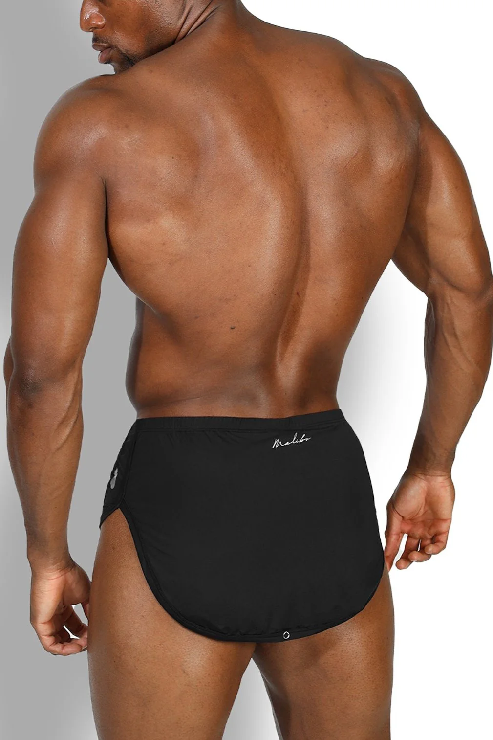 Cool-Dri 2-in-1 Shorts with Thong Lining - Midnight Black - Image 4