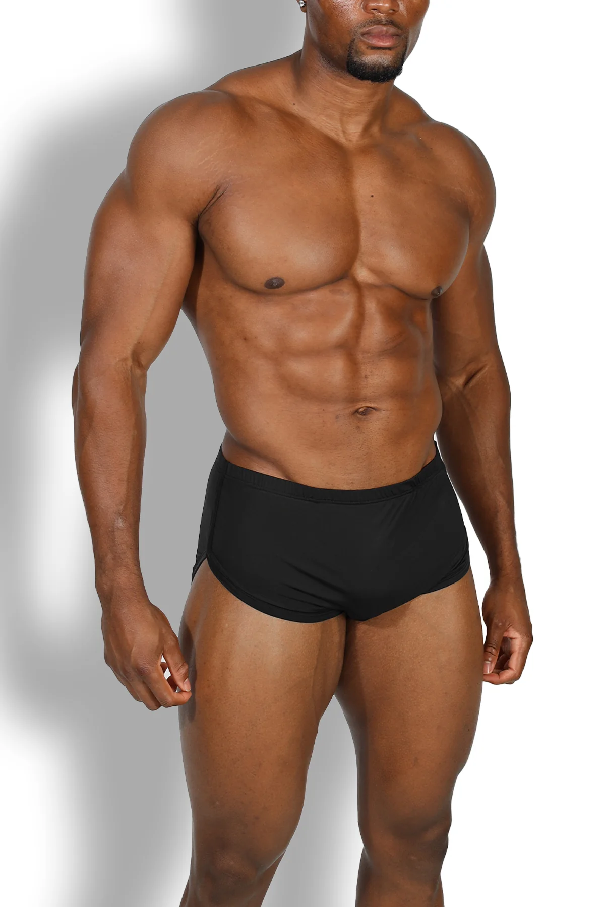 Cool-Dri 2-in-1 Shorts with Thong Lining - Midnight Black - Image 7