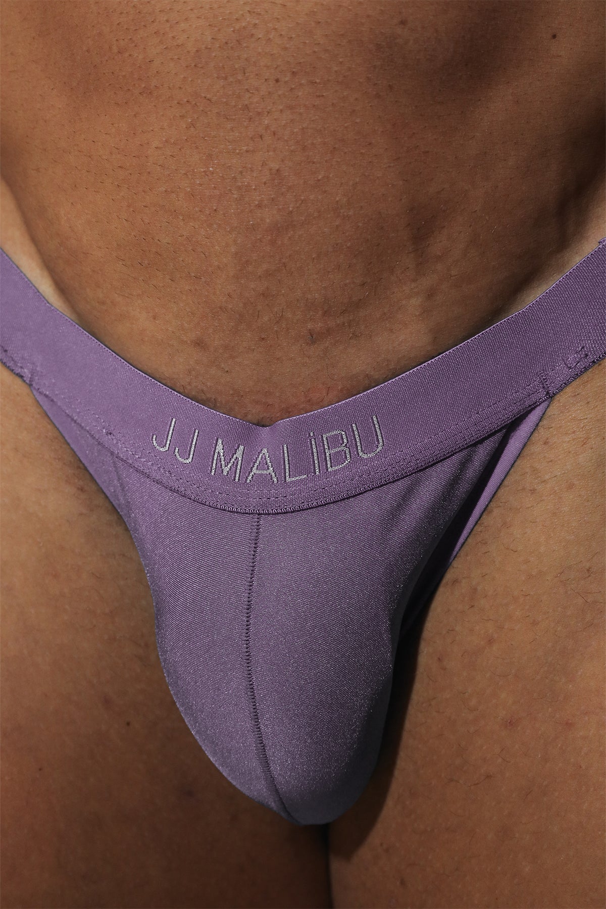 Deep Back V Jockstrap - Maroon - Image 7