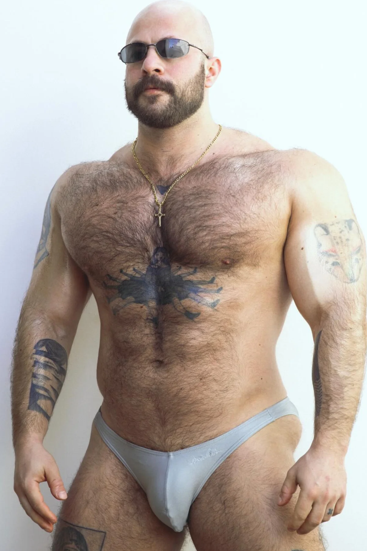 Dynamic Classic Scrunch-Butt Brief - Chrome Grey - Image 3