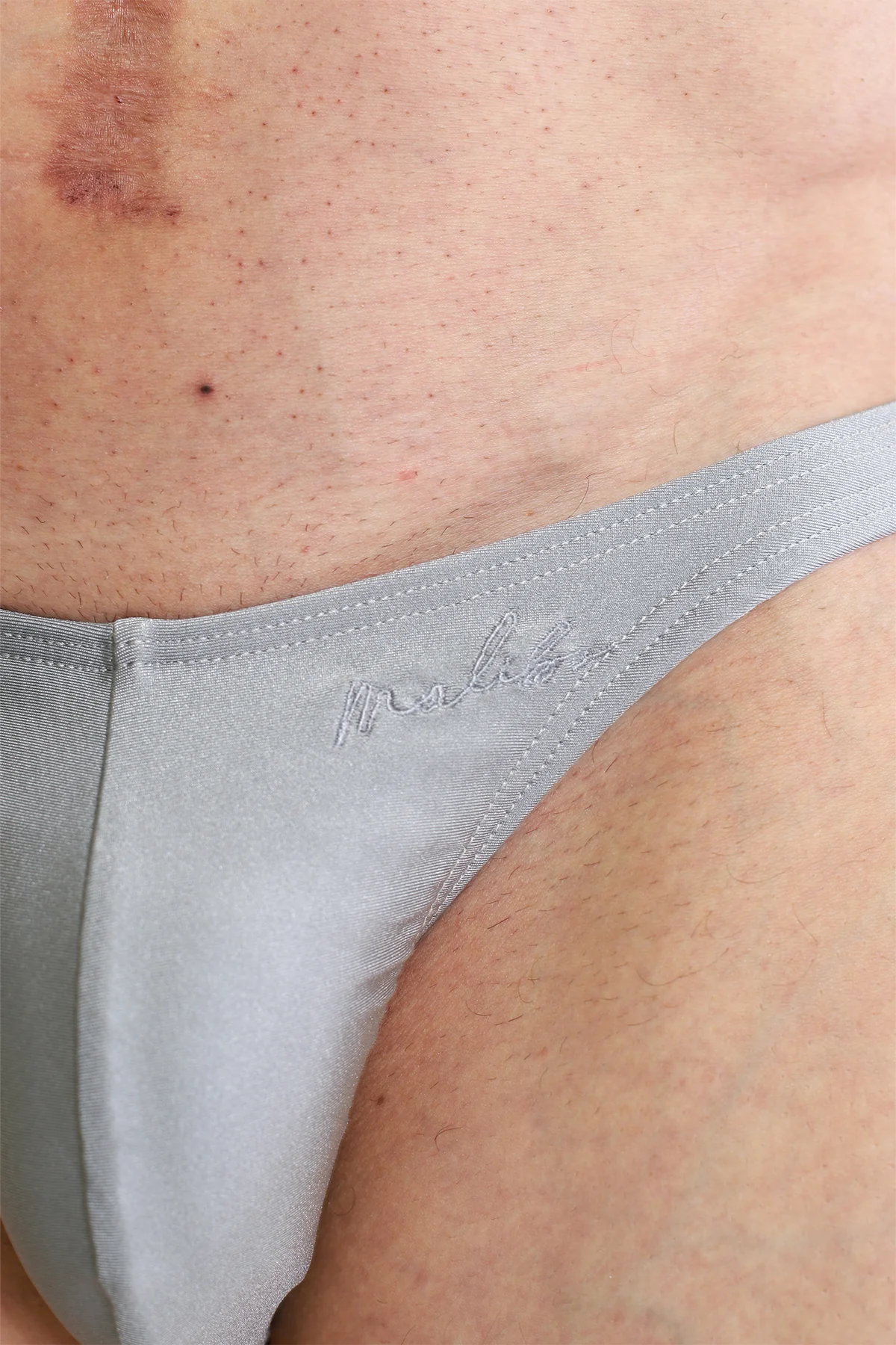 Dynamic Classic Scrunch-Butt Brief - Chrome Grey - Image 7