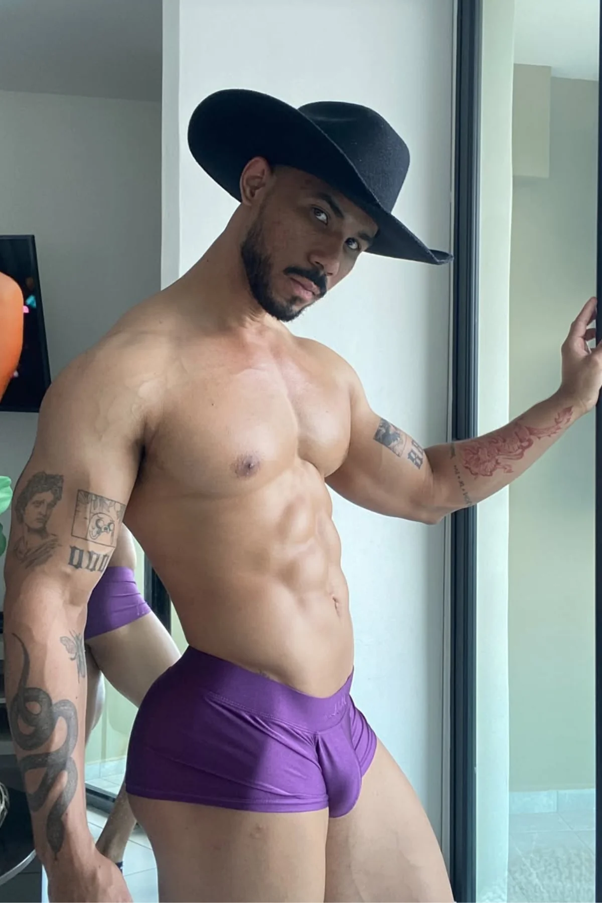 Dynamic Sheen Boxer Briefs - Magenta - Image 8