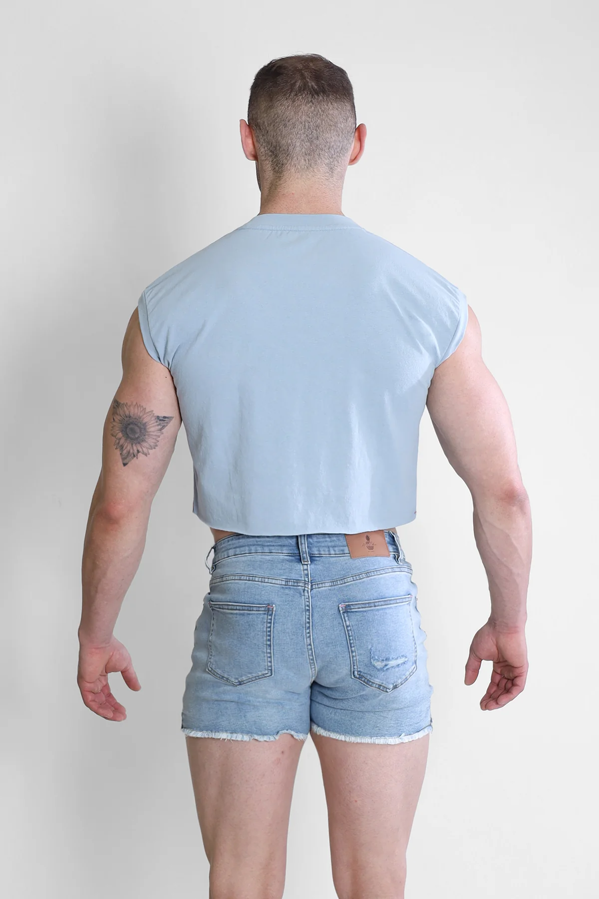 Escapism Muscle-Fit Crop Tank - Homo - Image 5