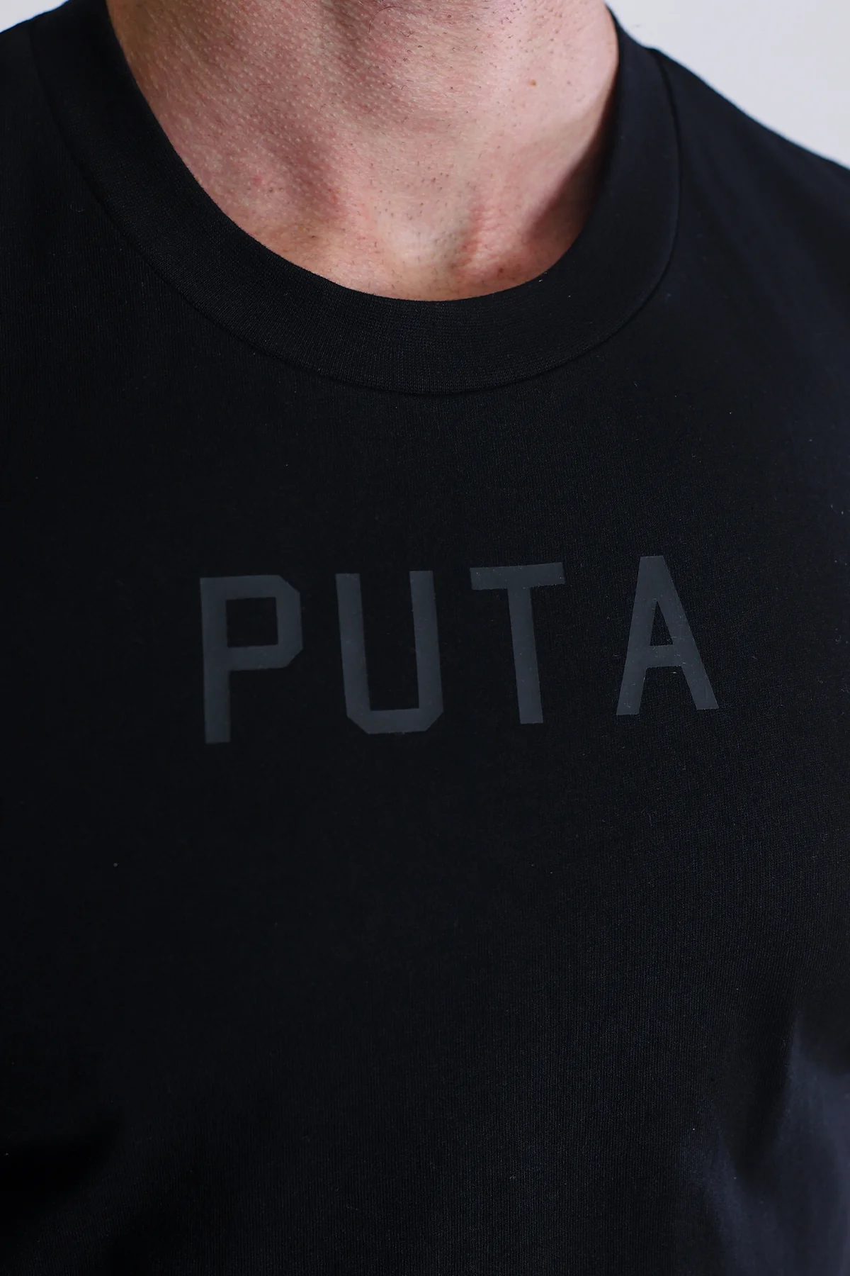 Escapism Muscle-Fit Crop Tank - Puta - Image 3