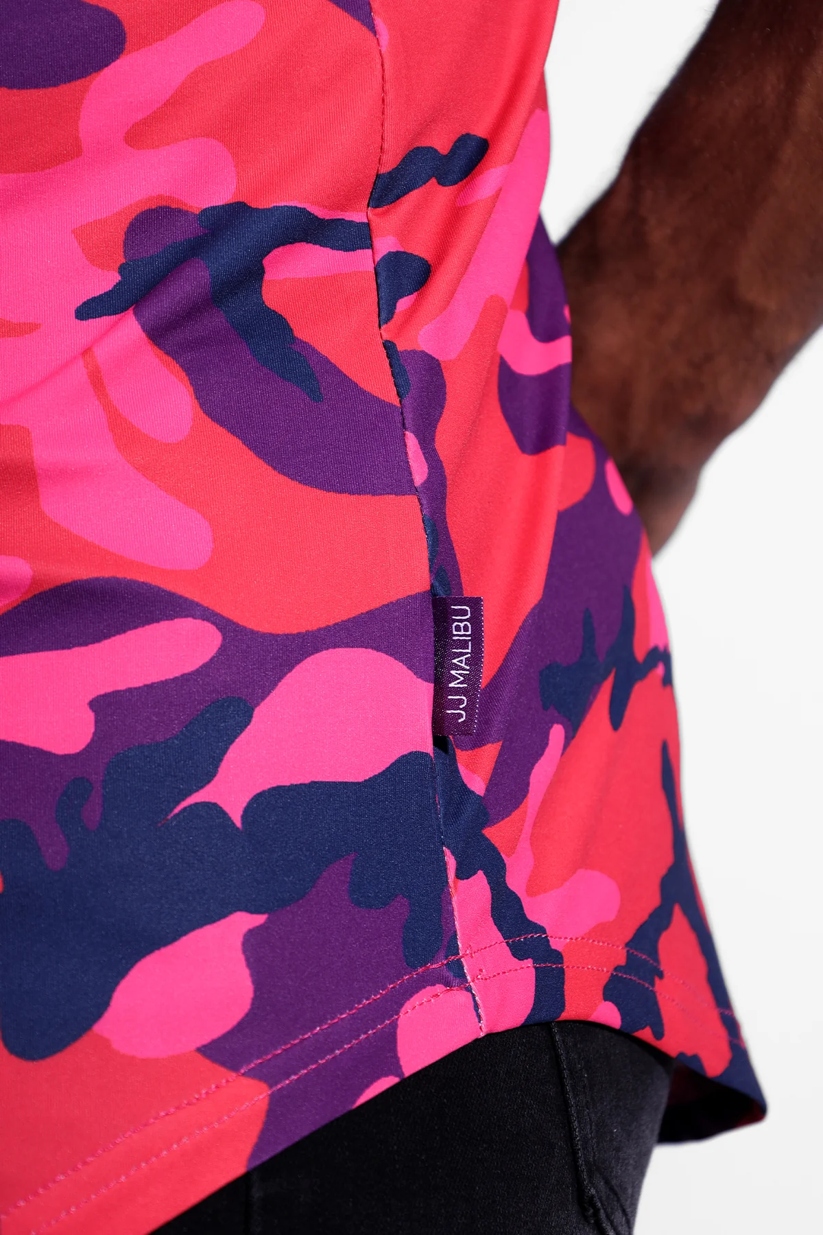 Feel-Me Scoop Bottom Tank - Purple Camo - Image 7