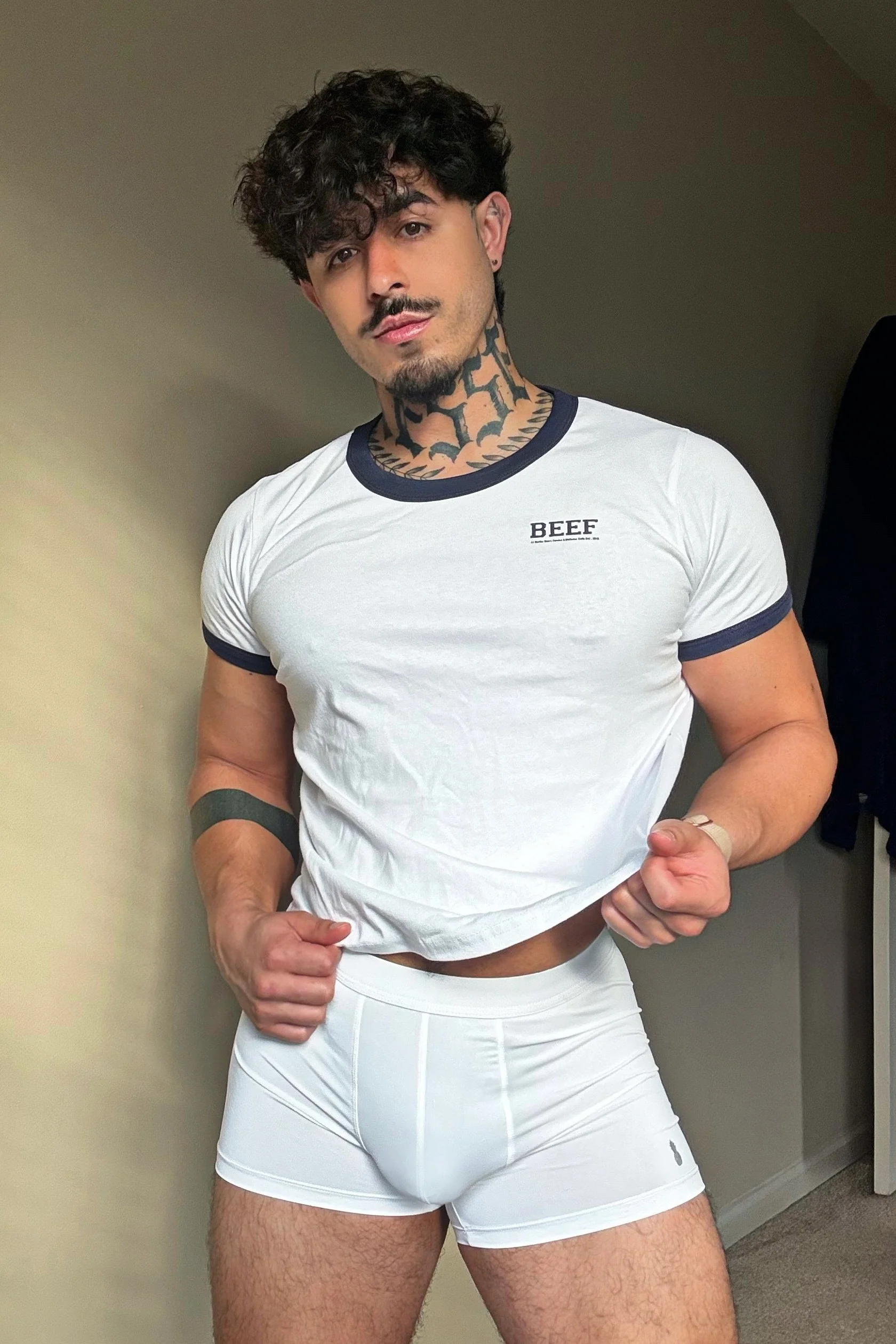 Vintage Ringer Tee - BEEF - Image 6