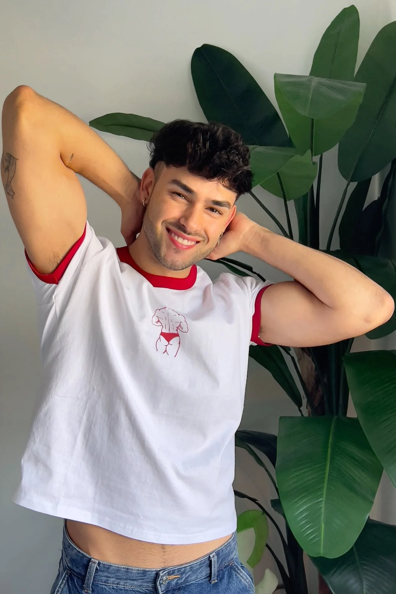Vintage Ringer Tee - Just Back - Image 3