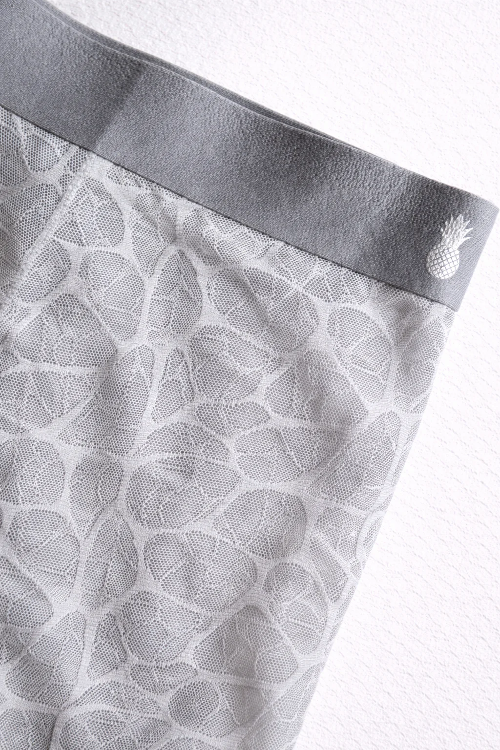 Geo-Mesh Seamless Boxers-  Storm Grey - Image 3
