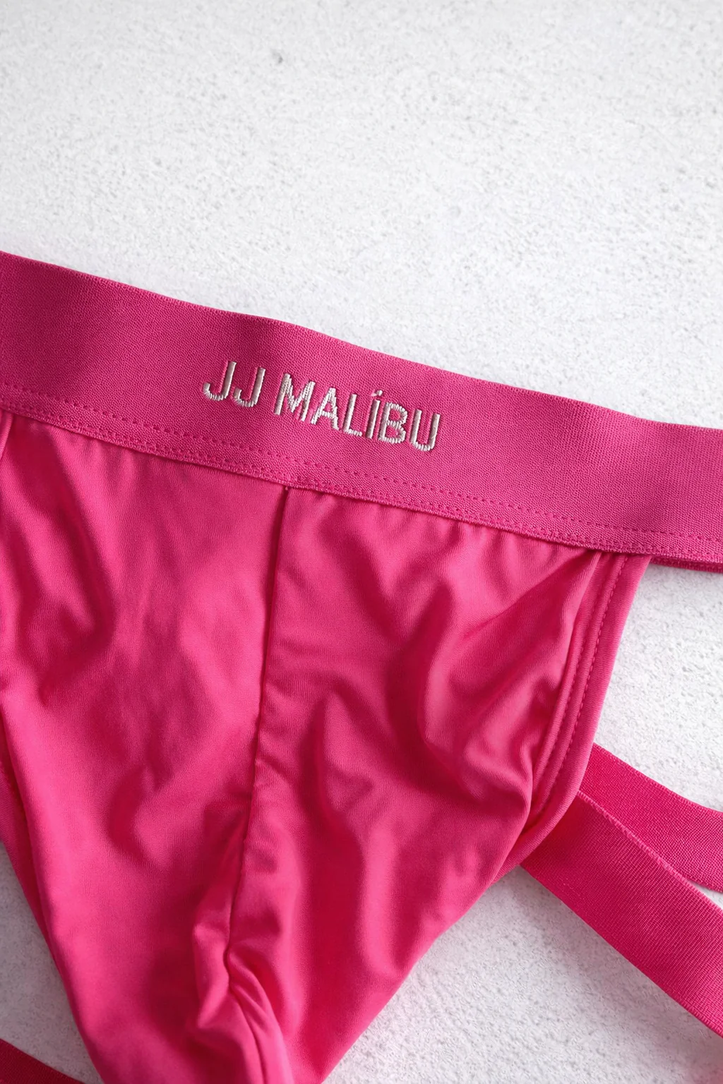 Host-or-Travel Adjustable Jock Thong - Hot Pink - Image 5