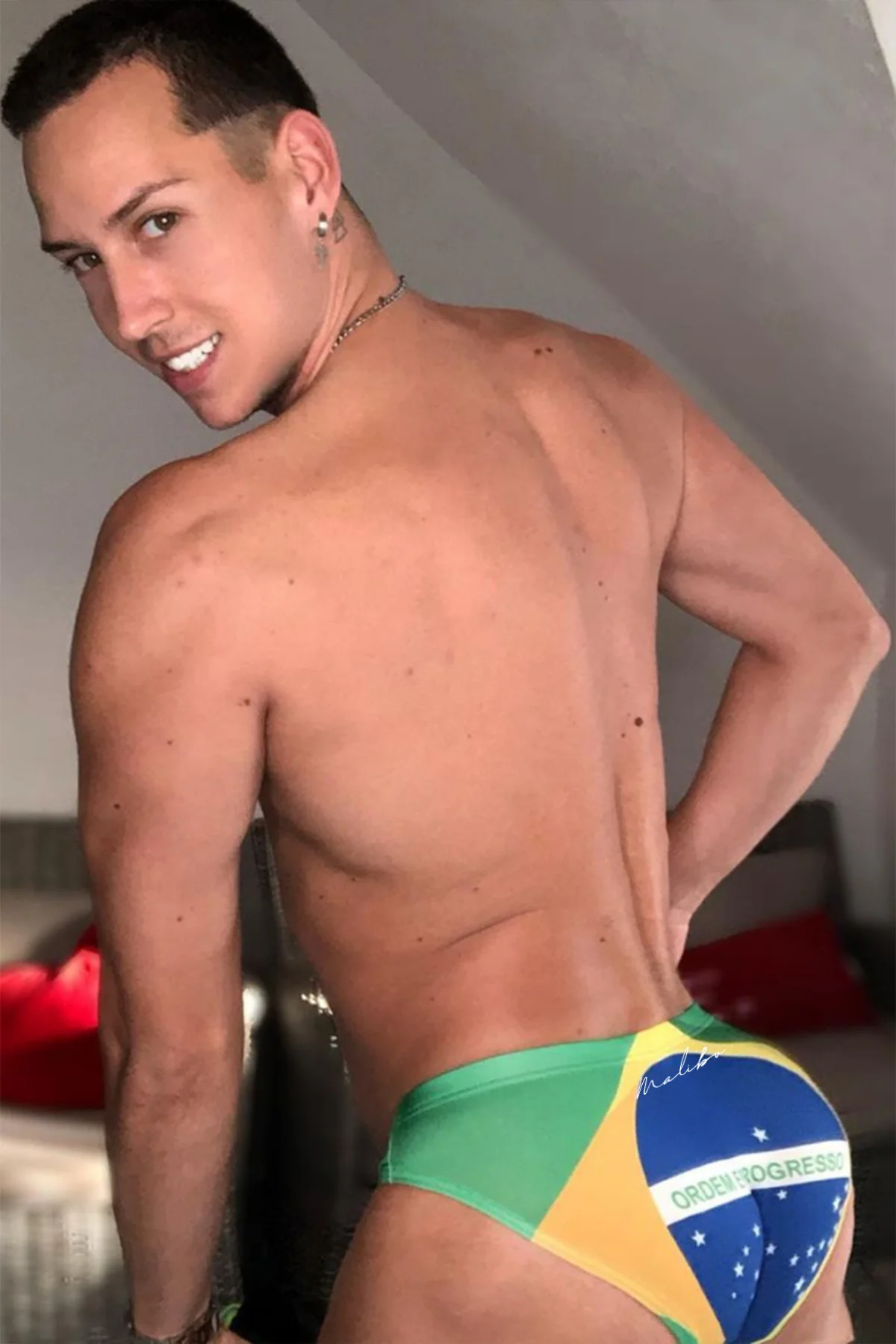 Lovesick Briefs - Brazil Flag - Image 10