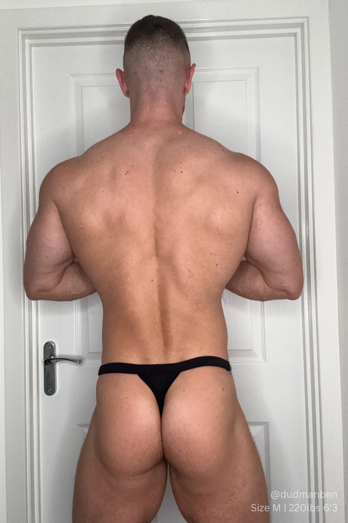 Luster Metal Accent G-String Swim Thong - Midnight Black - Image 2