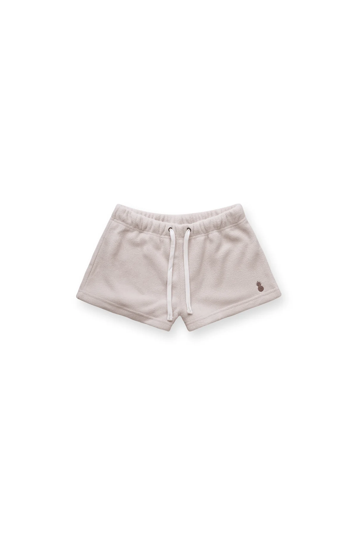 Luxe Plush Fleece 2" Short Shorts - Champagne - Image 4