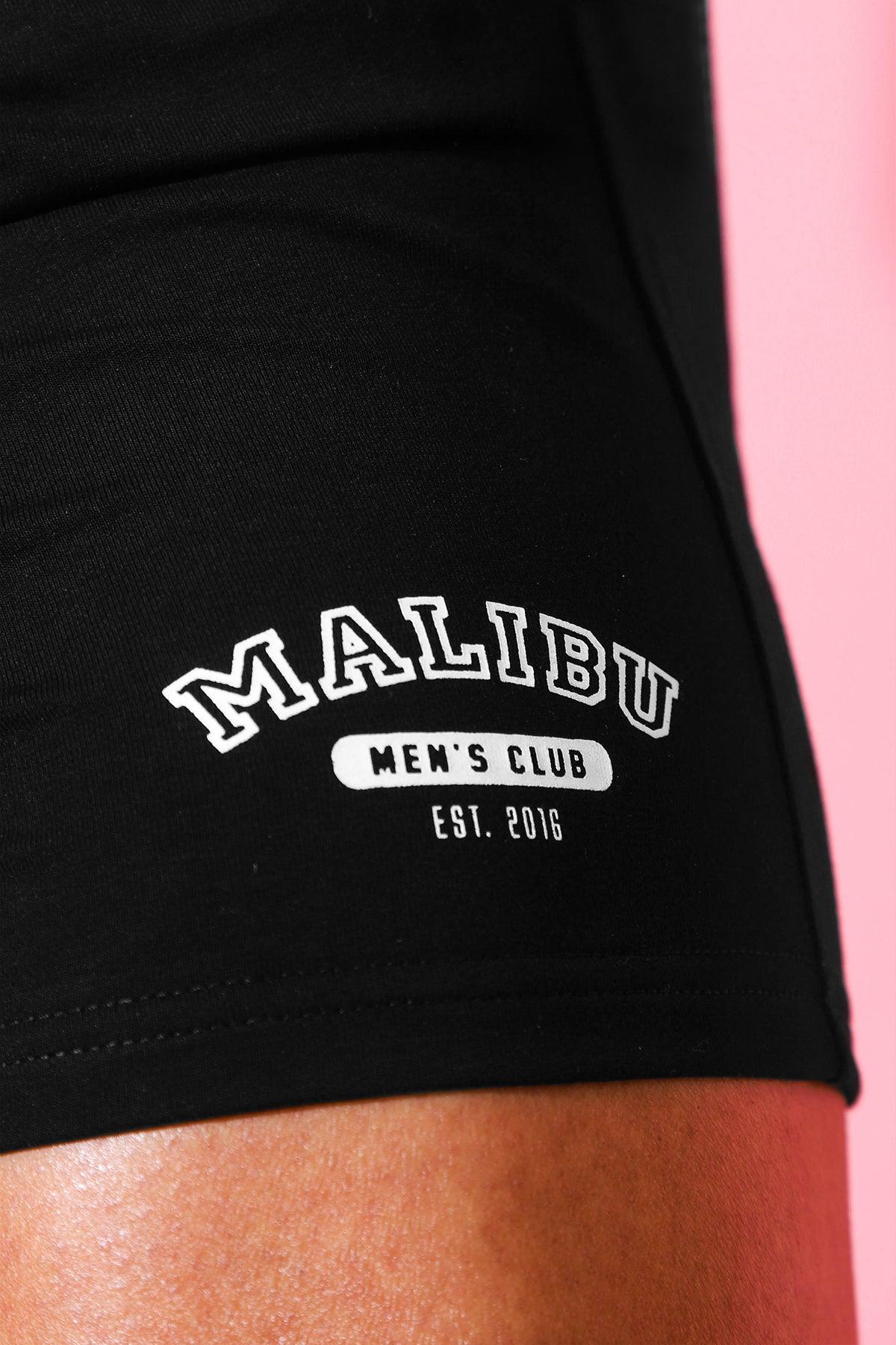 Varsity 2" Short Shorts with Zipper Pocket - Midnight Black - Image 3