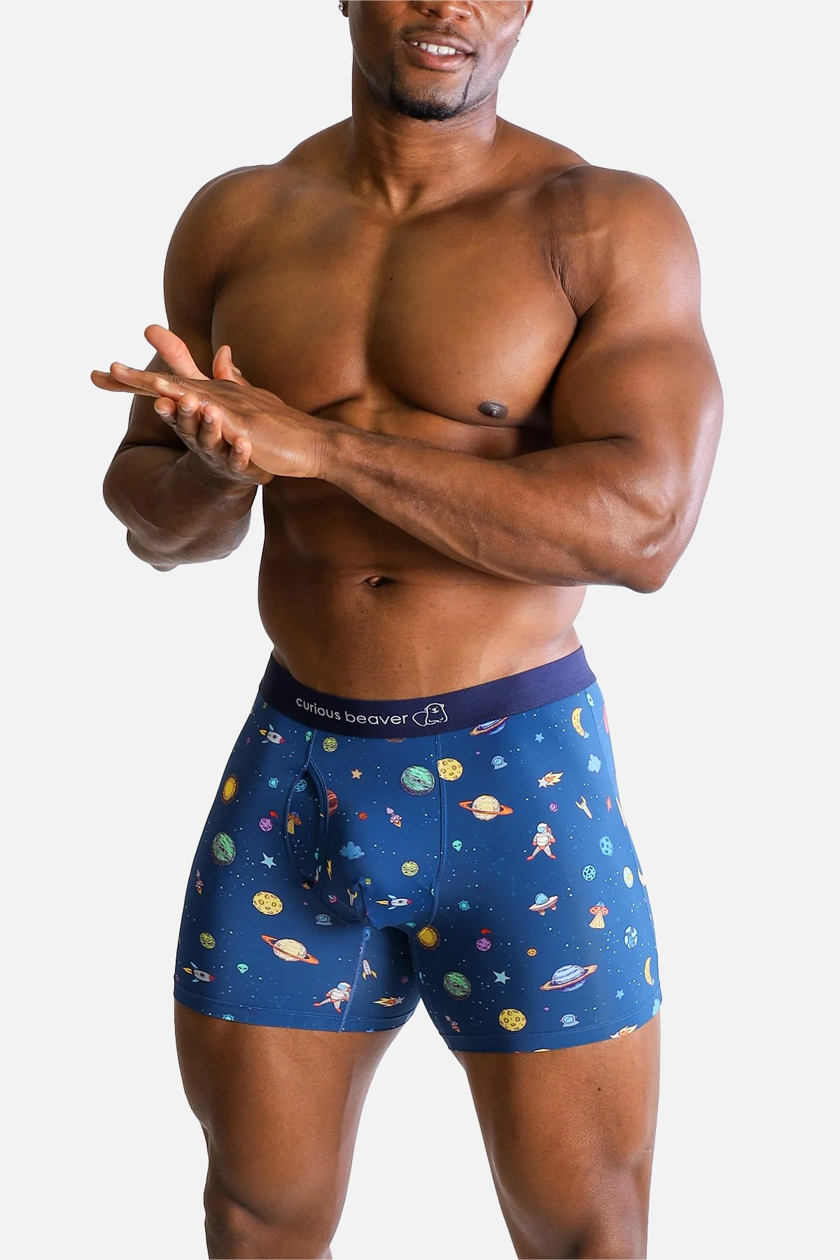Men's Boxer Briefs - Galaxy - Image 8