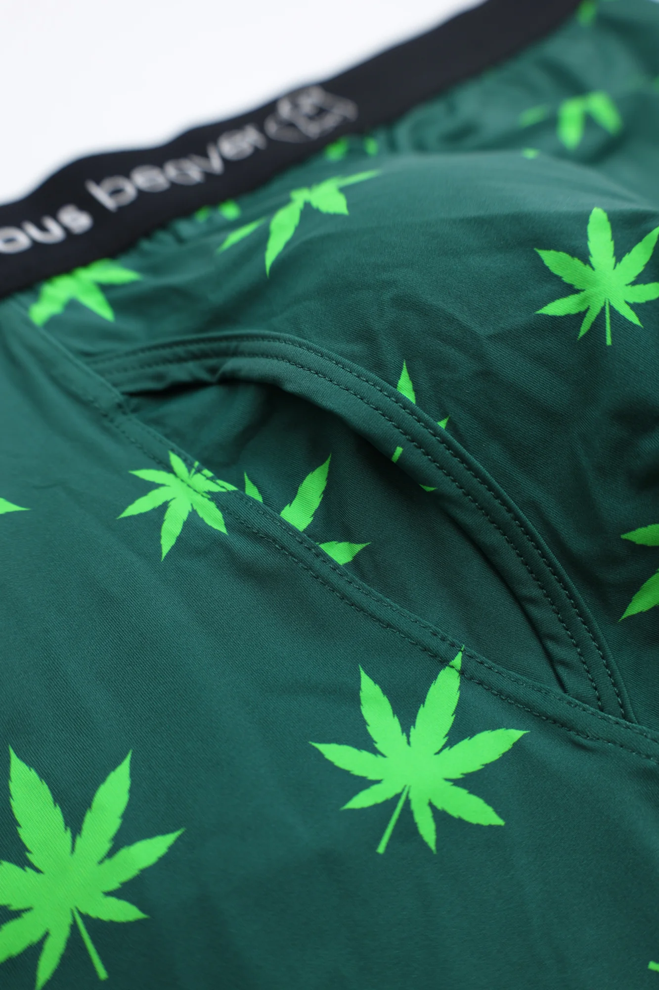 Men's Boxer Briefs - Weed - Image 7