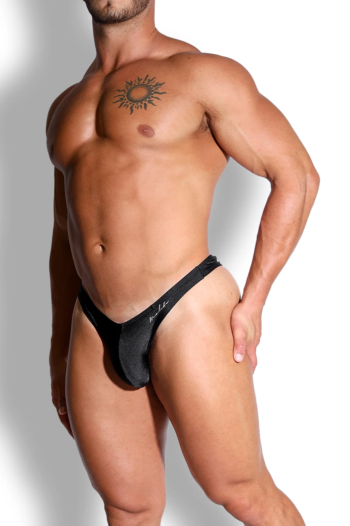 Dynamic Classic Scrunch-Butt Brief - Jet Black - Image 4