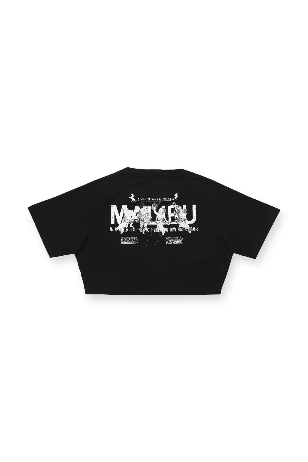 Muscle-Fit Crop Tee - Malibu Angel - Image 4