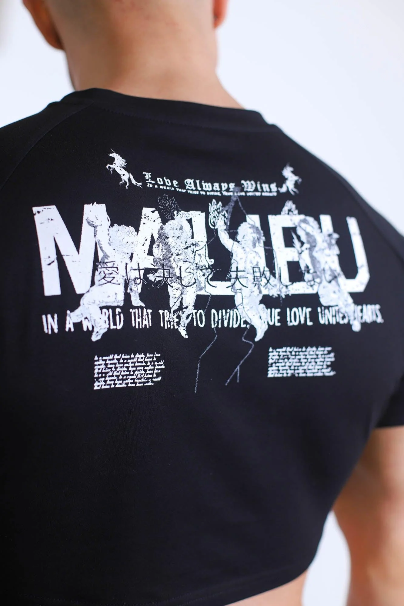 Muscle-Fit Crop Tee - Malibu Angel - Image 6
