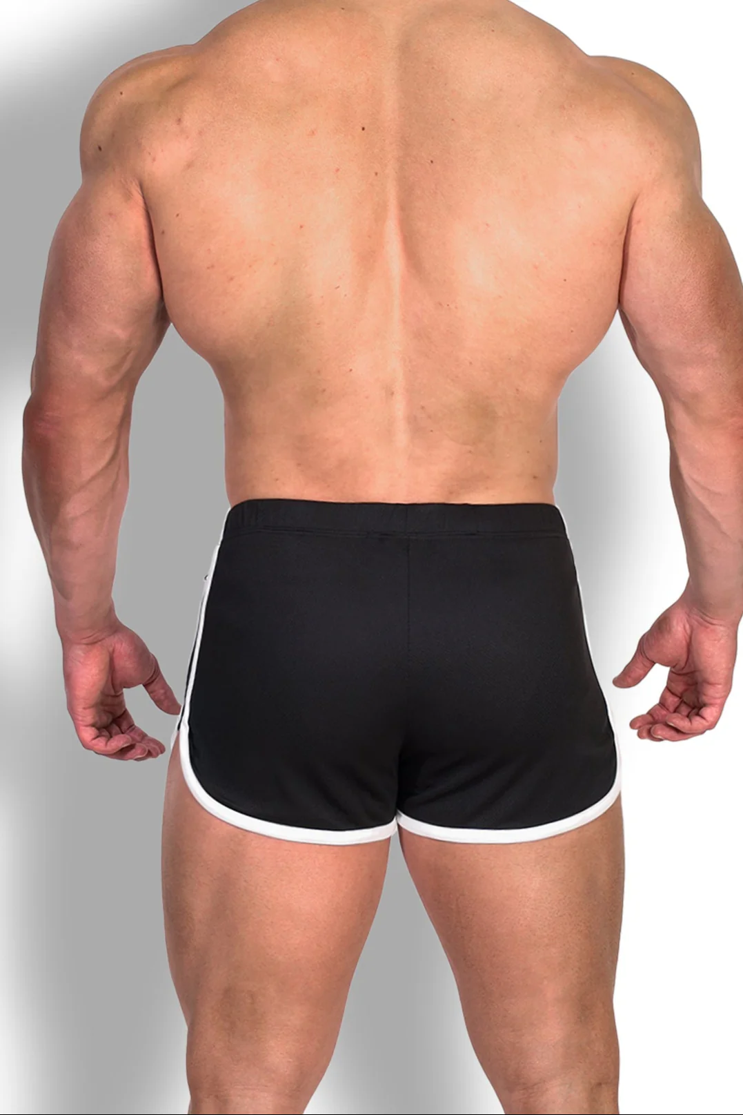 Nightcall Elastic Waist 3" Short Shorts - Midnight Black - Image 7