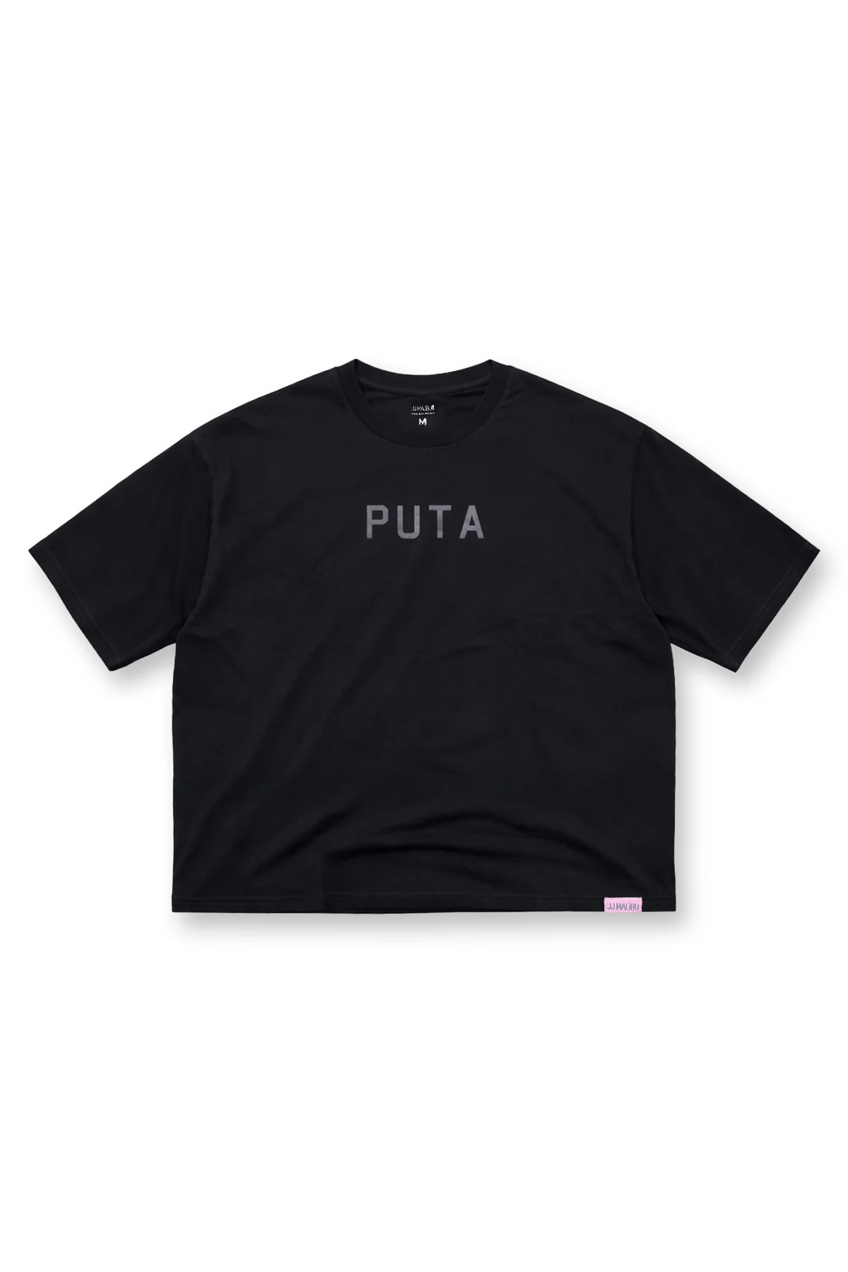 Oversized Relaxed Crop Top - Puta