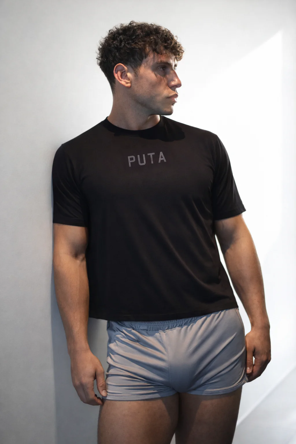 Oversized Relaxed Crop Top - Puta - Image 4