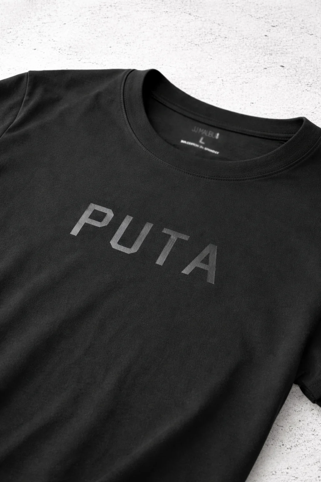 Oversized Relaxed Crop Top - Puta - Image 5