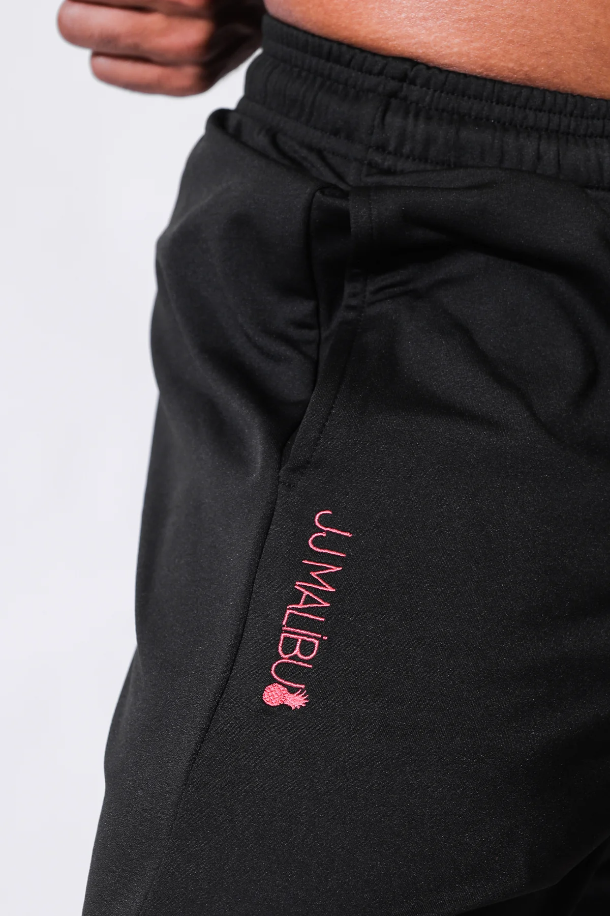 Peek-A-Boo Joggers - Black - Image 7