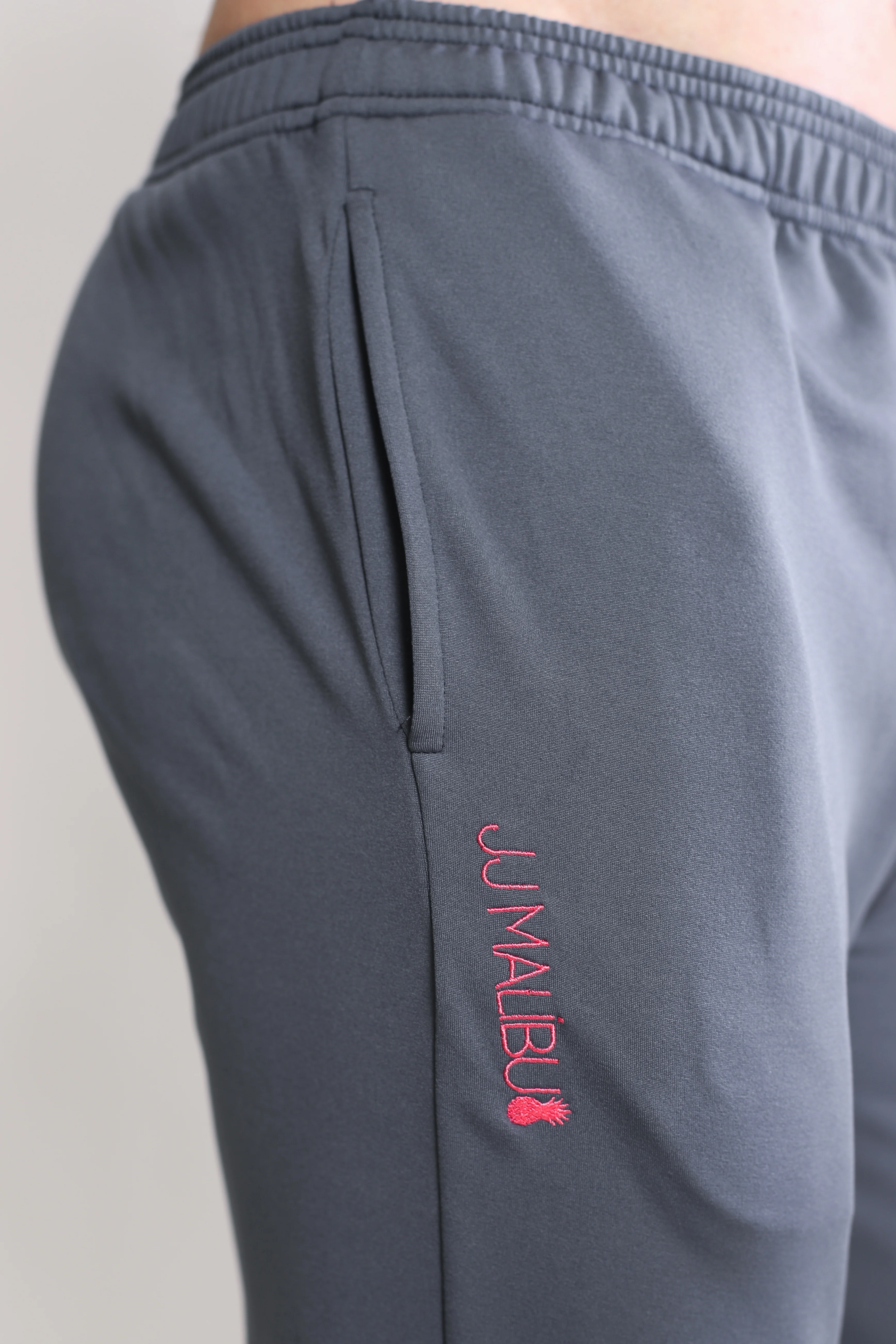 Peek-A-Boo Joggers - Dark Grey - Image 4