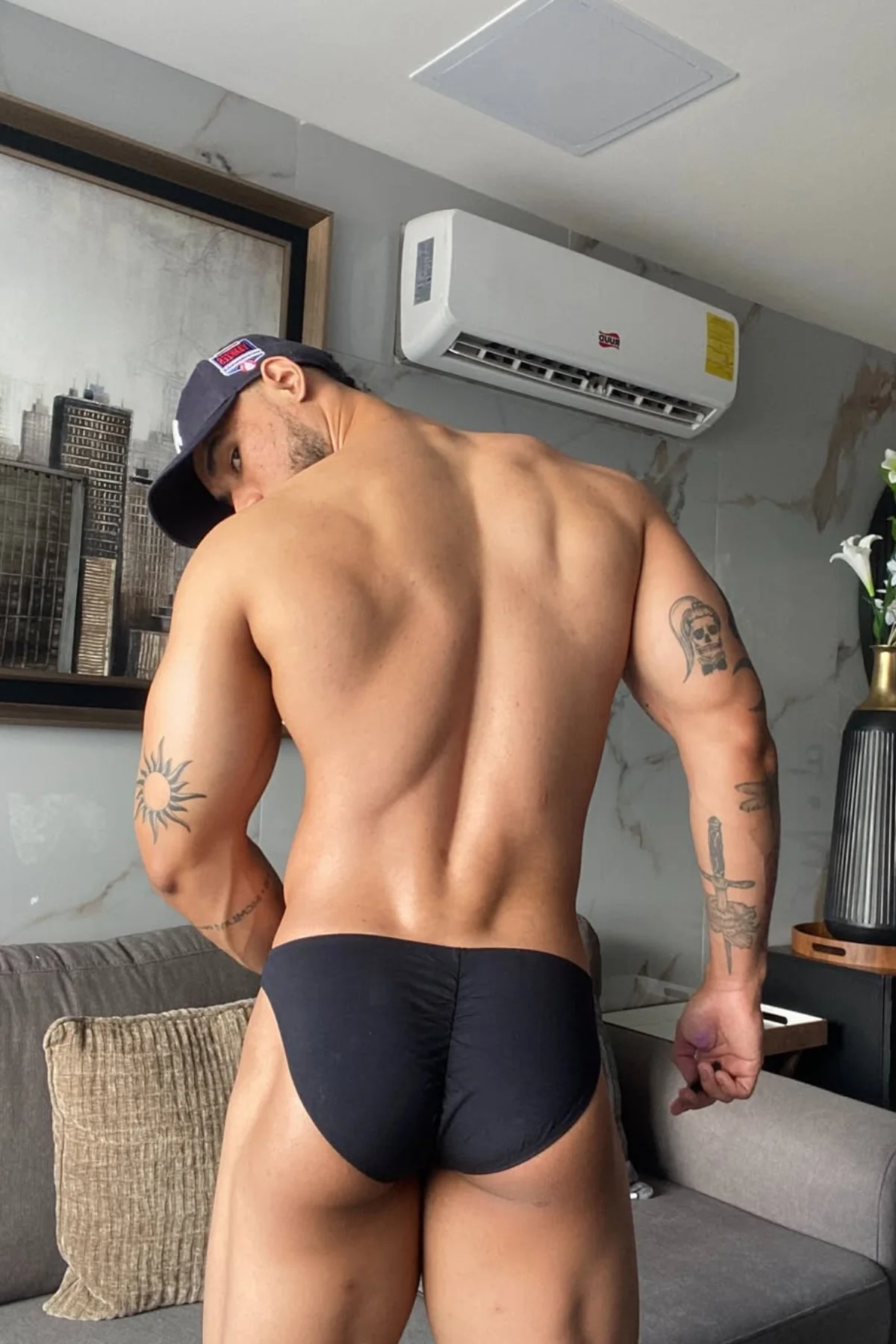 Premium Modal Scrunch-Back Brief - Noir - Image 3