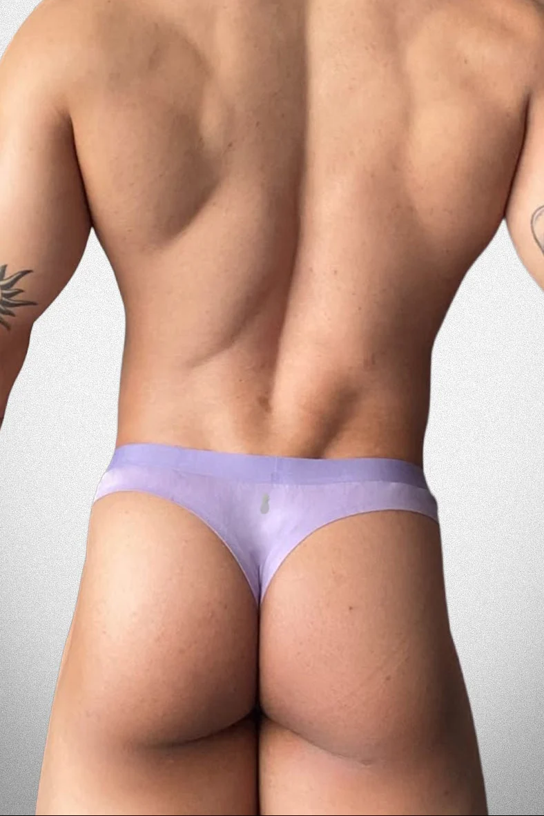 Premium Modal Athletic Thong - Purple - Image 3
