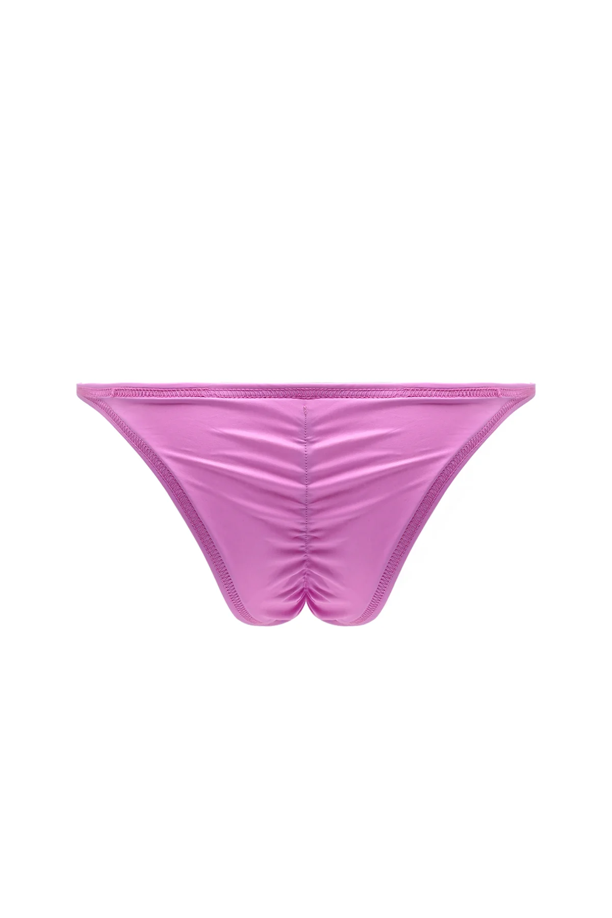 Soft Vegan Leather Scrunch-Butt Briefs - Pink - Image 10