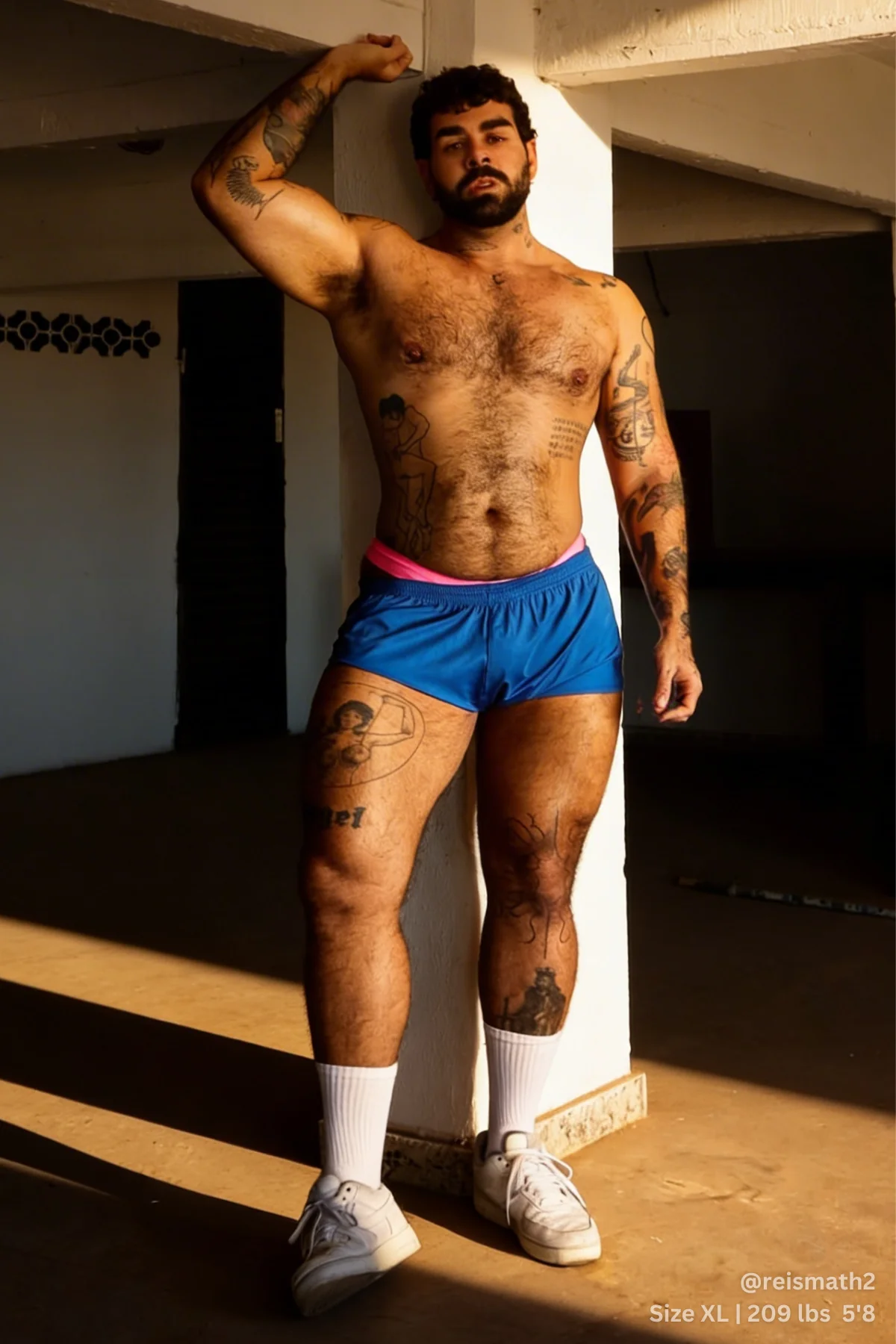 Stretch-It 2" Athletic Short Shorts - Royal Blue - Image 3