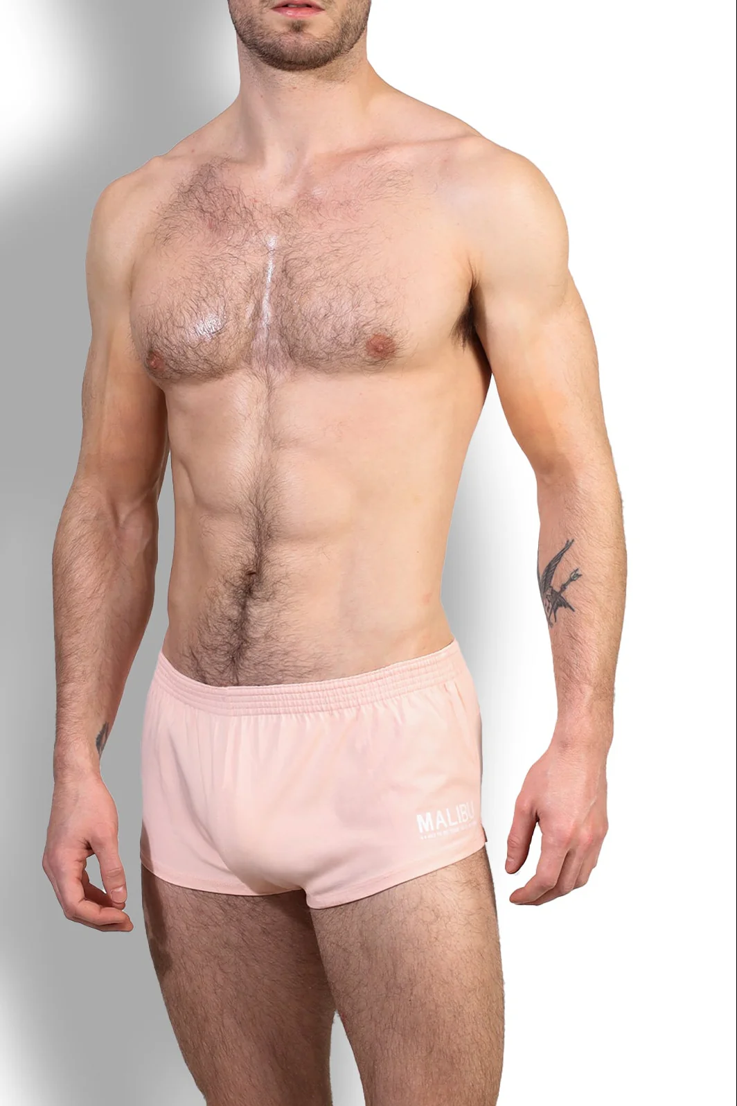 Stretch-It 2" Short Shorts - Nude Pink