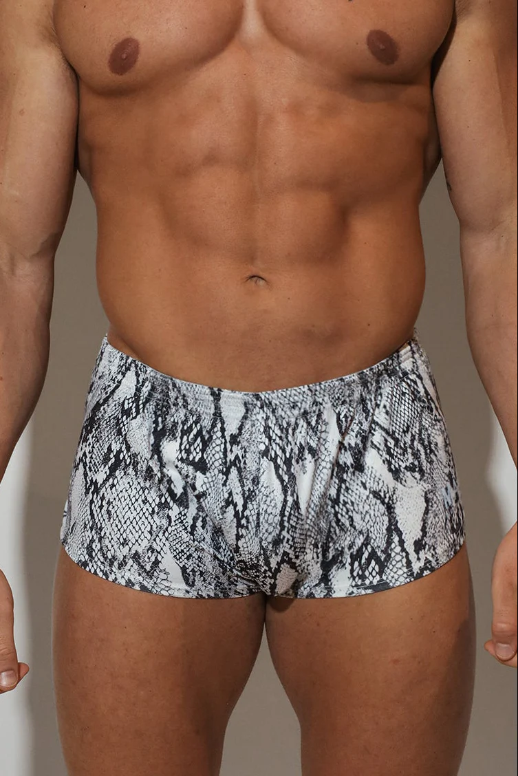 Stretch-It 2" Athletic Short Shorts - Snake Print - Image 5