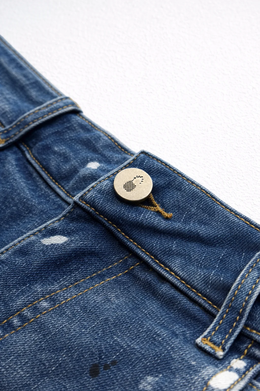 Studio Splash 1.5" Denim Short Shorts - Dark Blue - Image 4