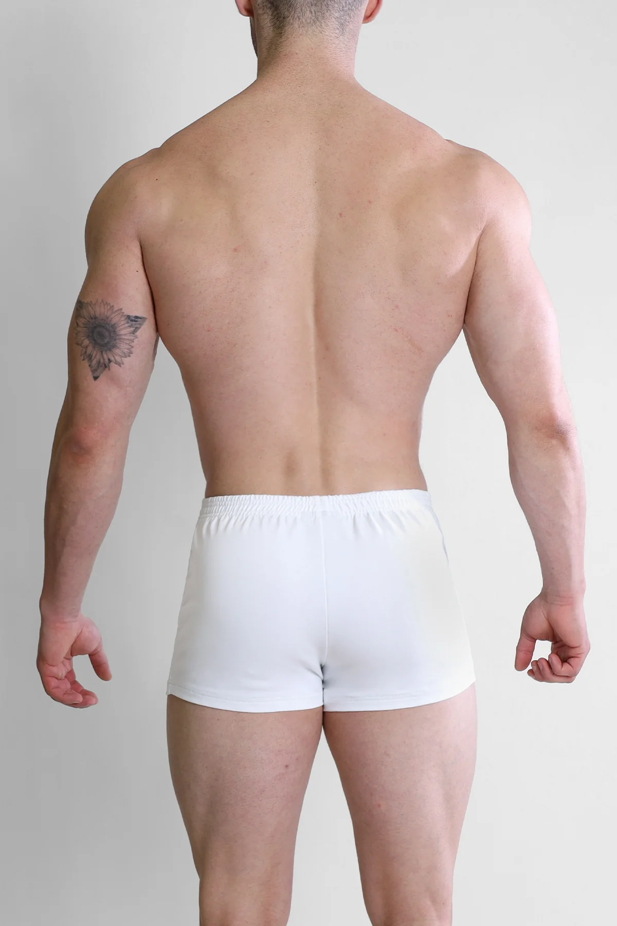 Varsity 2" Short Shorts with Zipper Pocket - White - Image 5