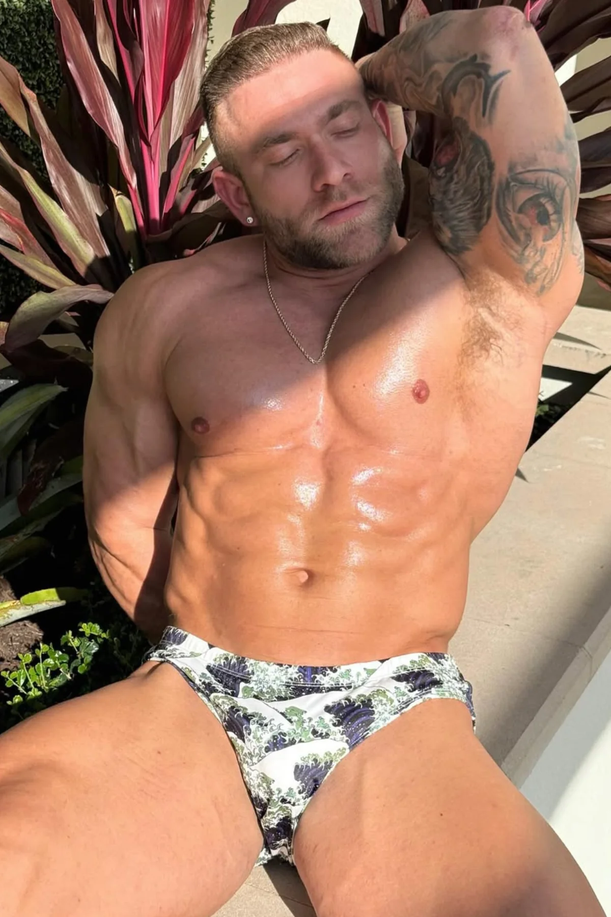 Wet-N-Wild Swim Briefs - Crashing Waves - Image 3