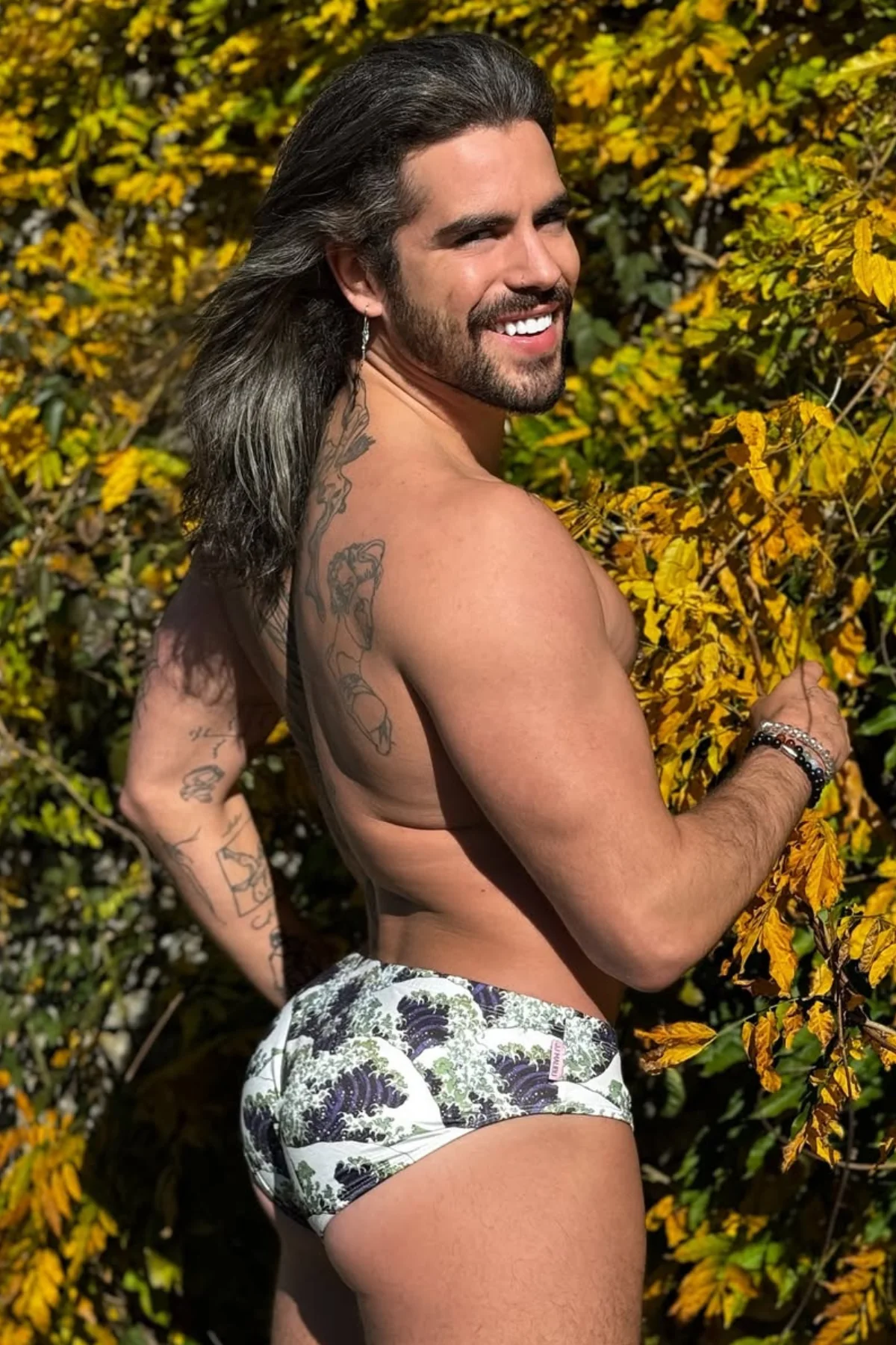 Wet-N-Wild Swim Briefs - Crashing Waves - Image 8